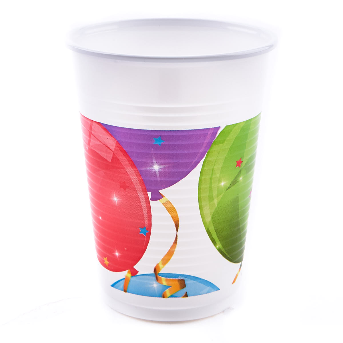 Multi-Coloured Balloons Party Tableware Bundle - 16 Guests