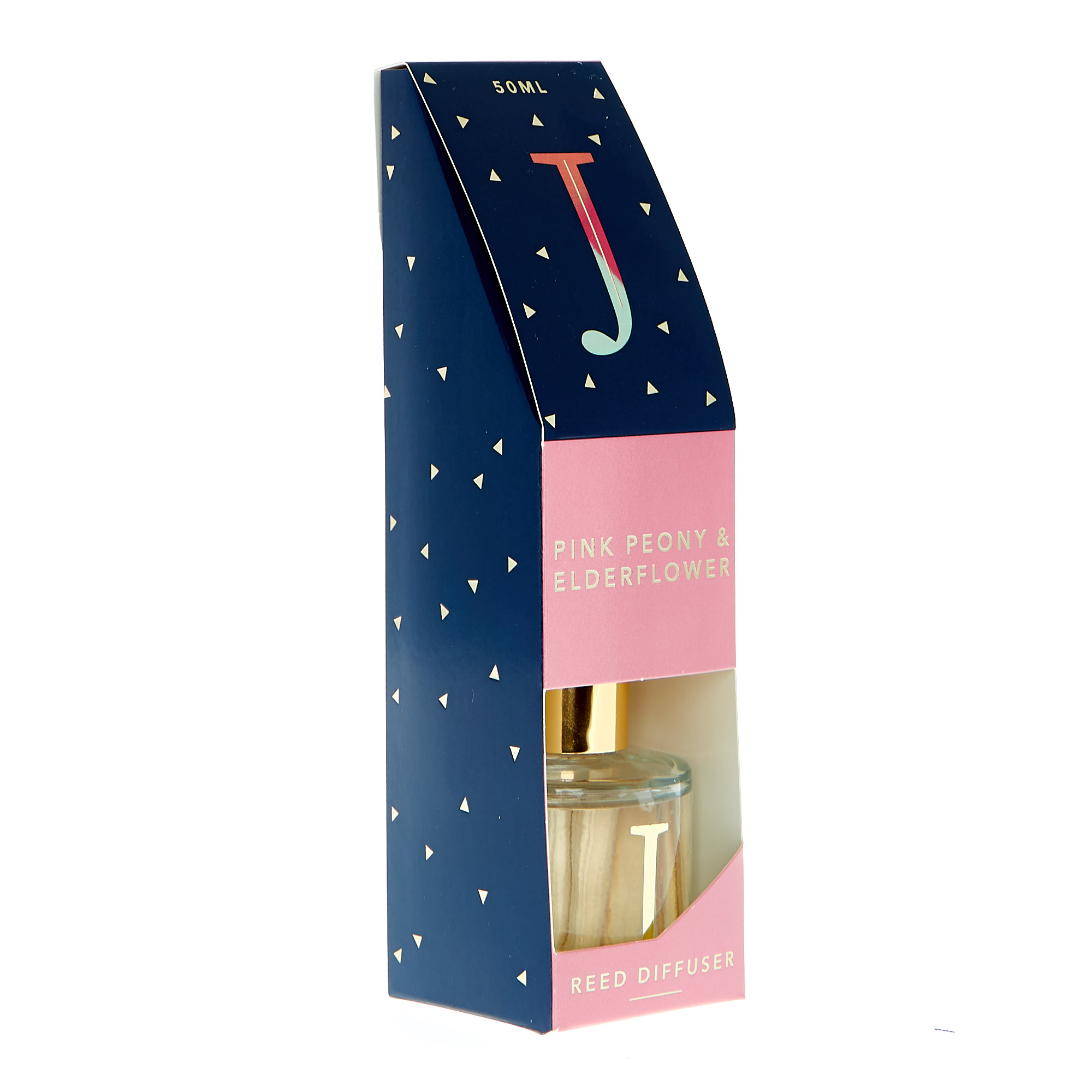 Pink Peony & Elderflower Reed Diffuser - J
