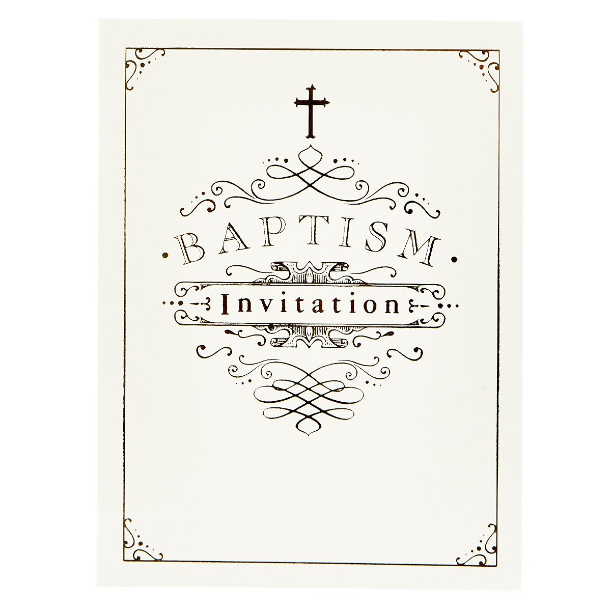 Baptism Invitations - Pack of 12