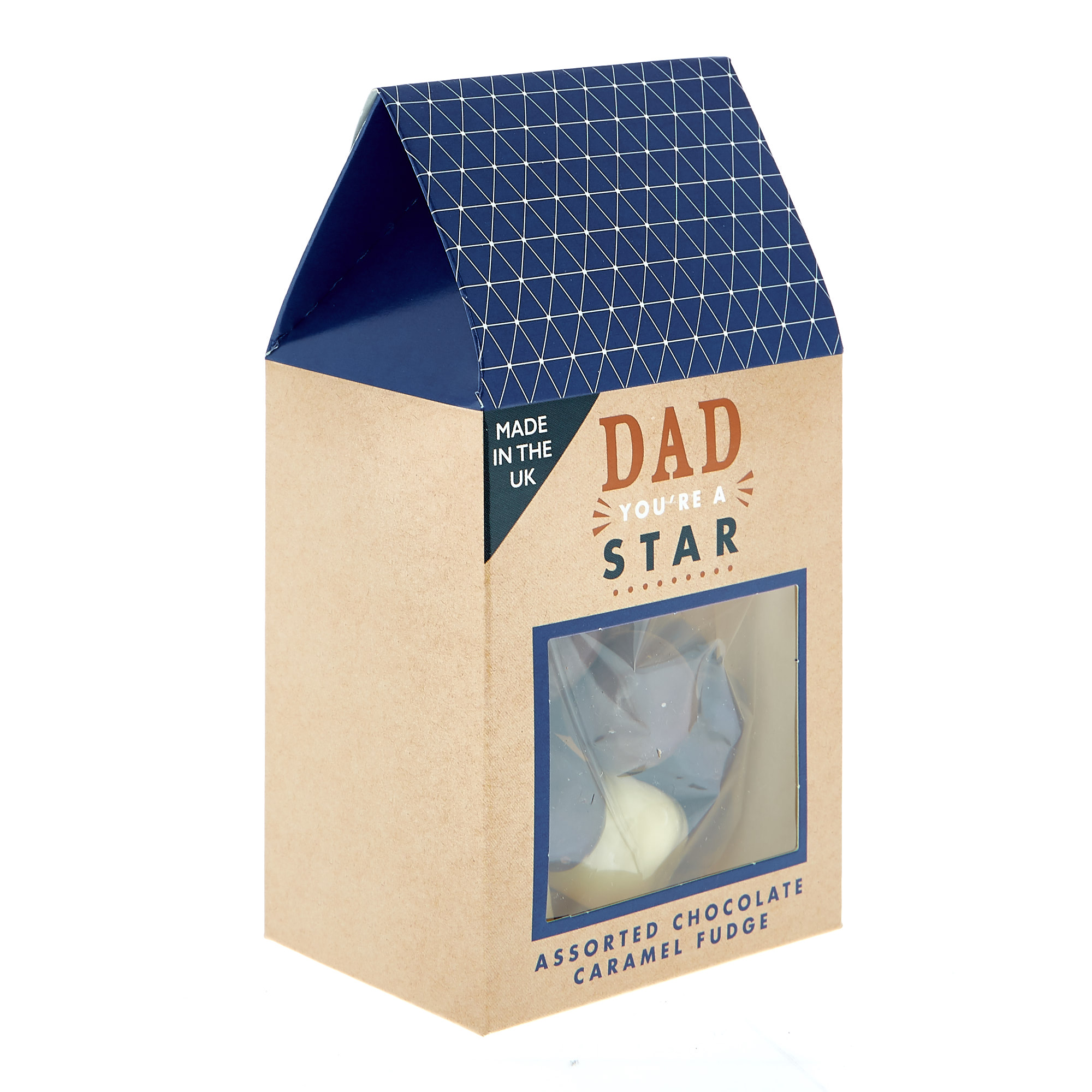 Dad You're A Star Assorted Chocolate Caramel Fudge 