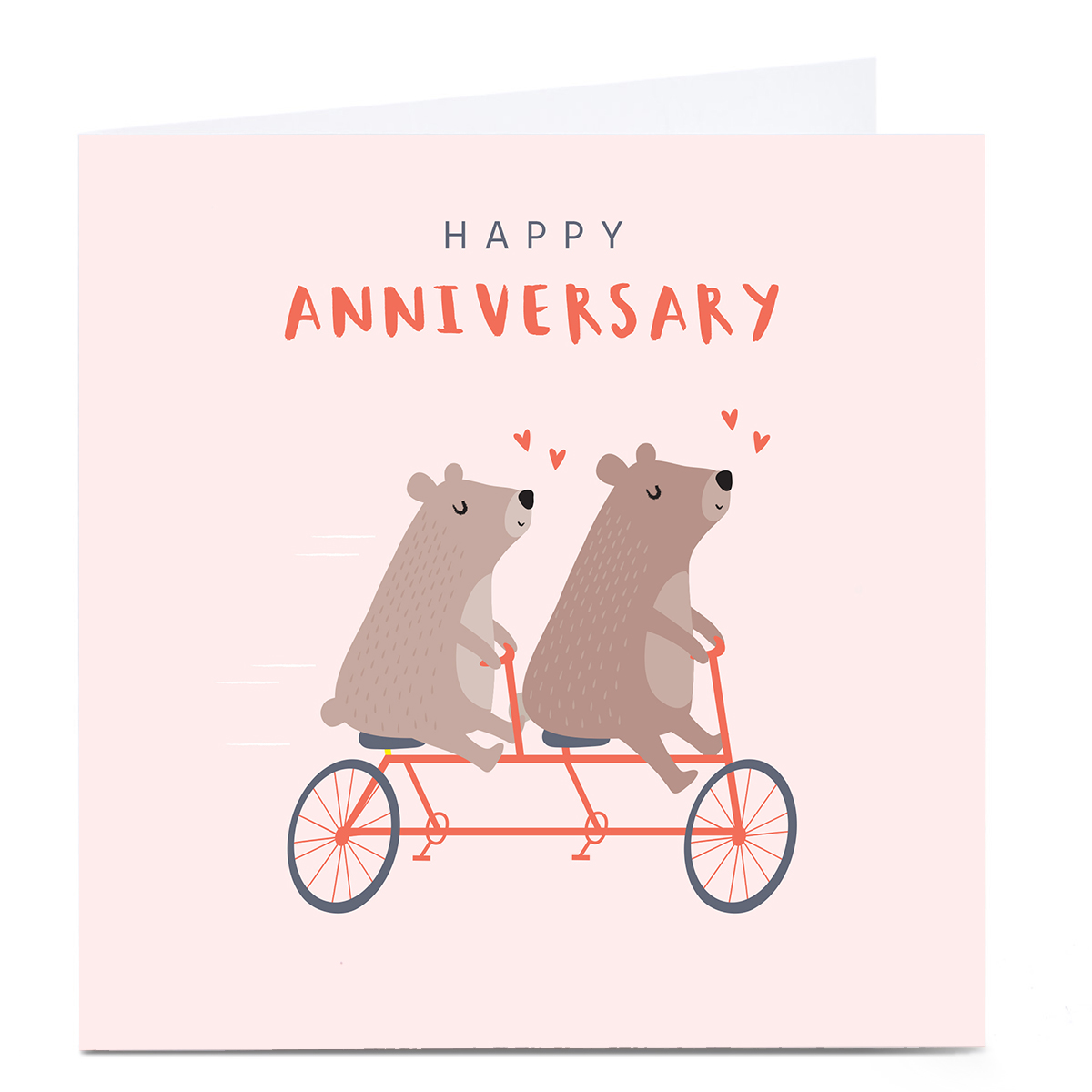 Personalised Klara Hawkins Card - Anniversary Mice