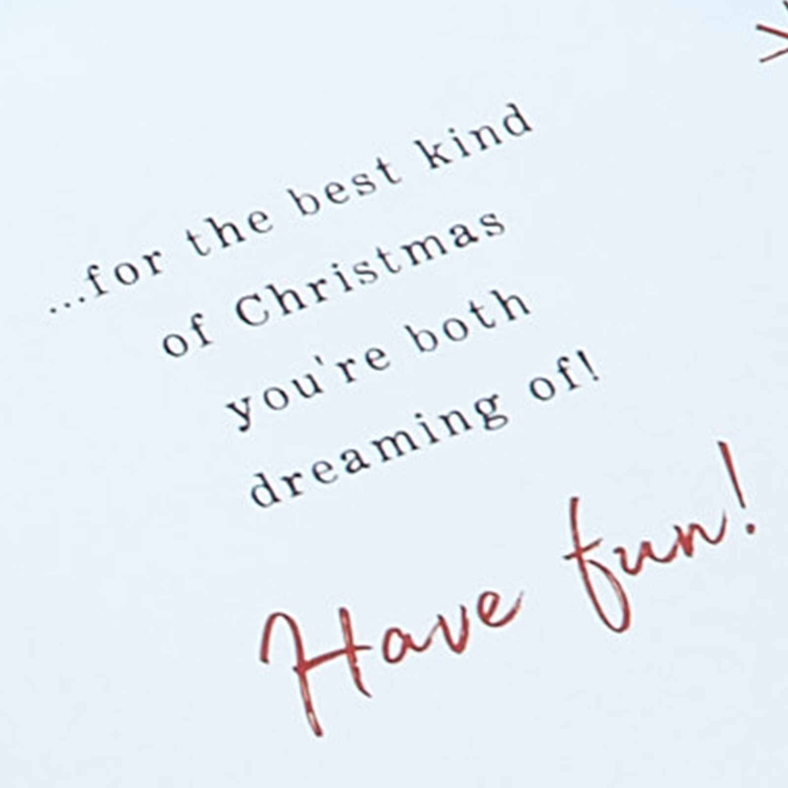 Christmas Card - Aunt & Uncle Penguins 