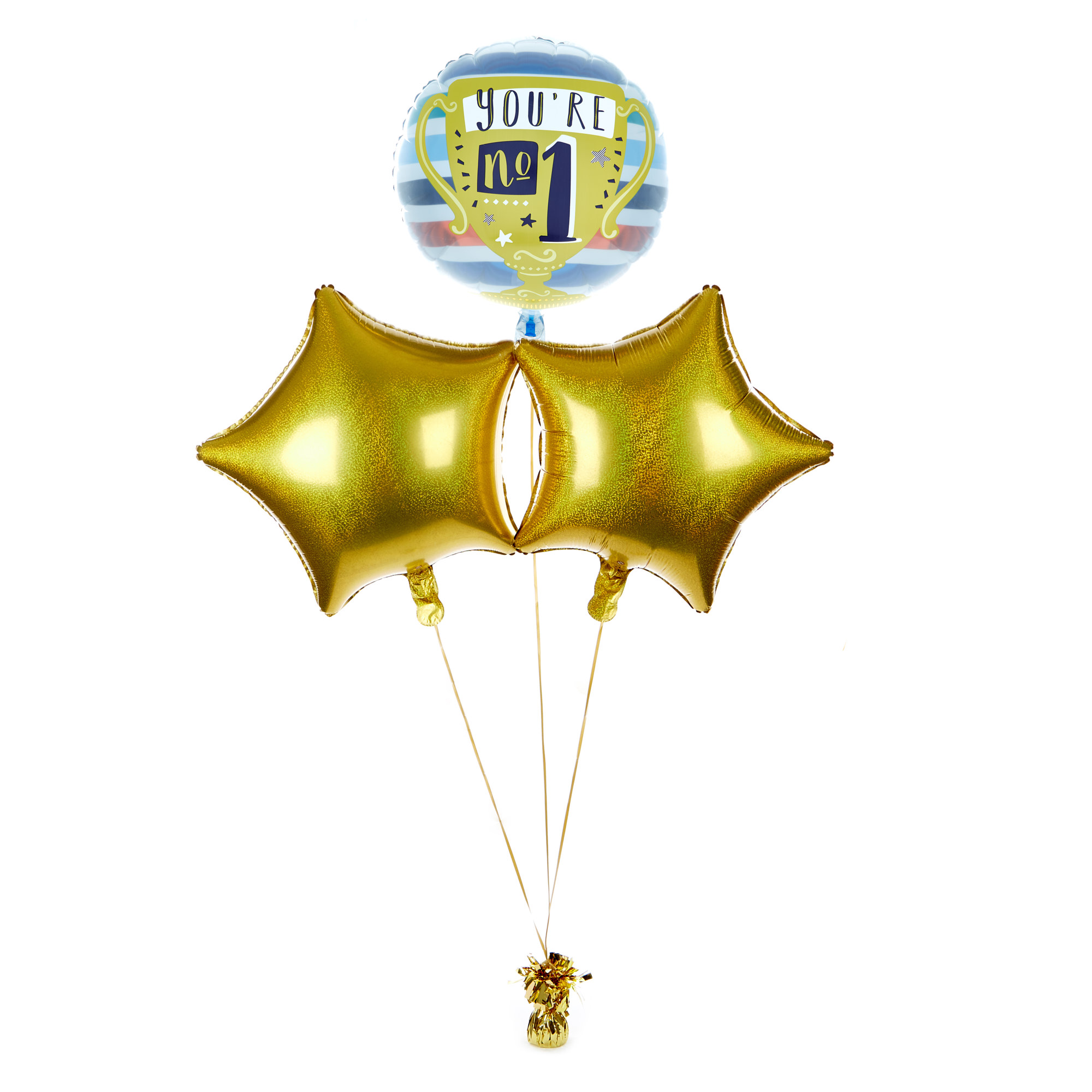 You're Number 1 Trophy Balloon Bouquet