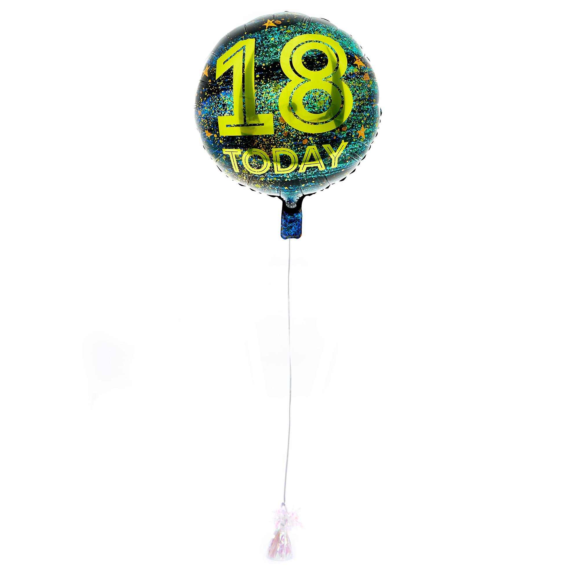 18 Today Birthday Balloon & Lindt Chocolate Box - FREE GIFT CARD!