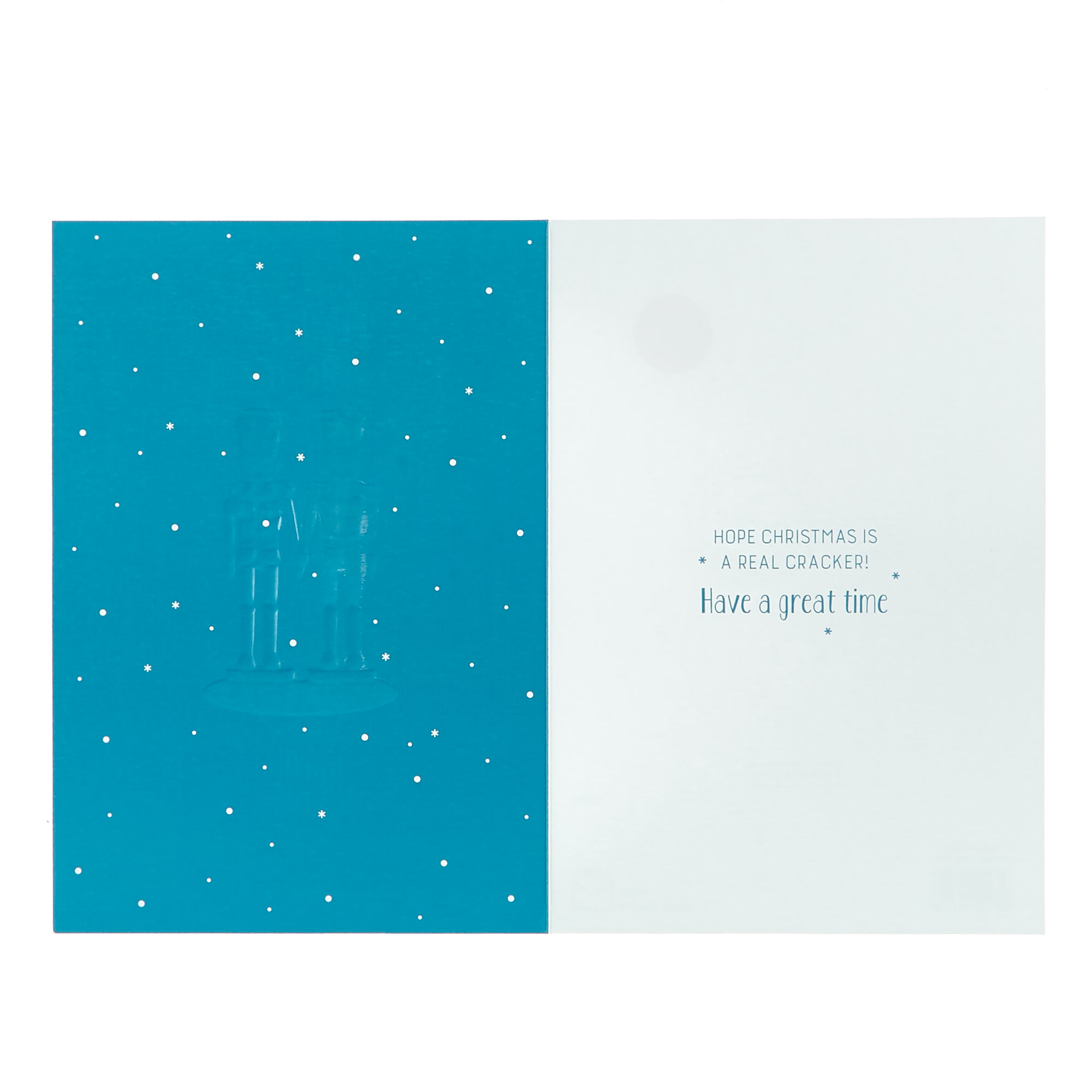 Christmas Card - Brother & Boyfriend Nutcrackers