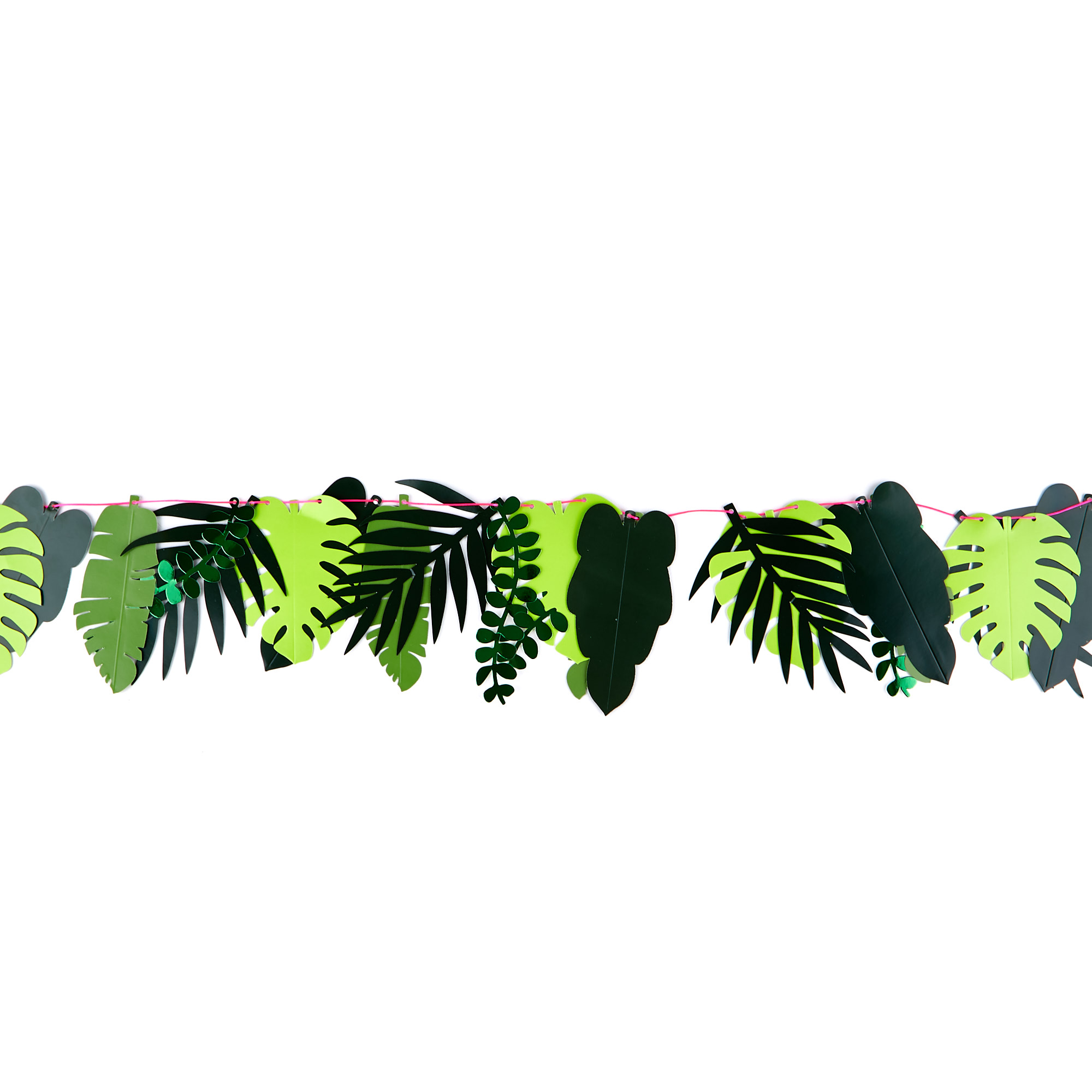 Tropical Party Tableware & Decorations Bundle - 10 Guests