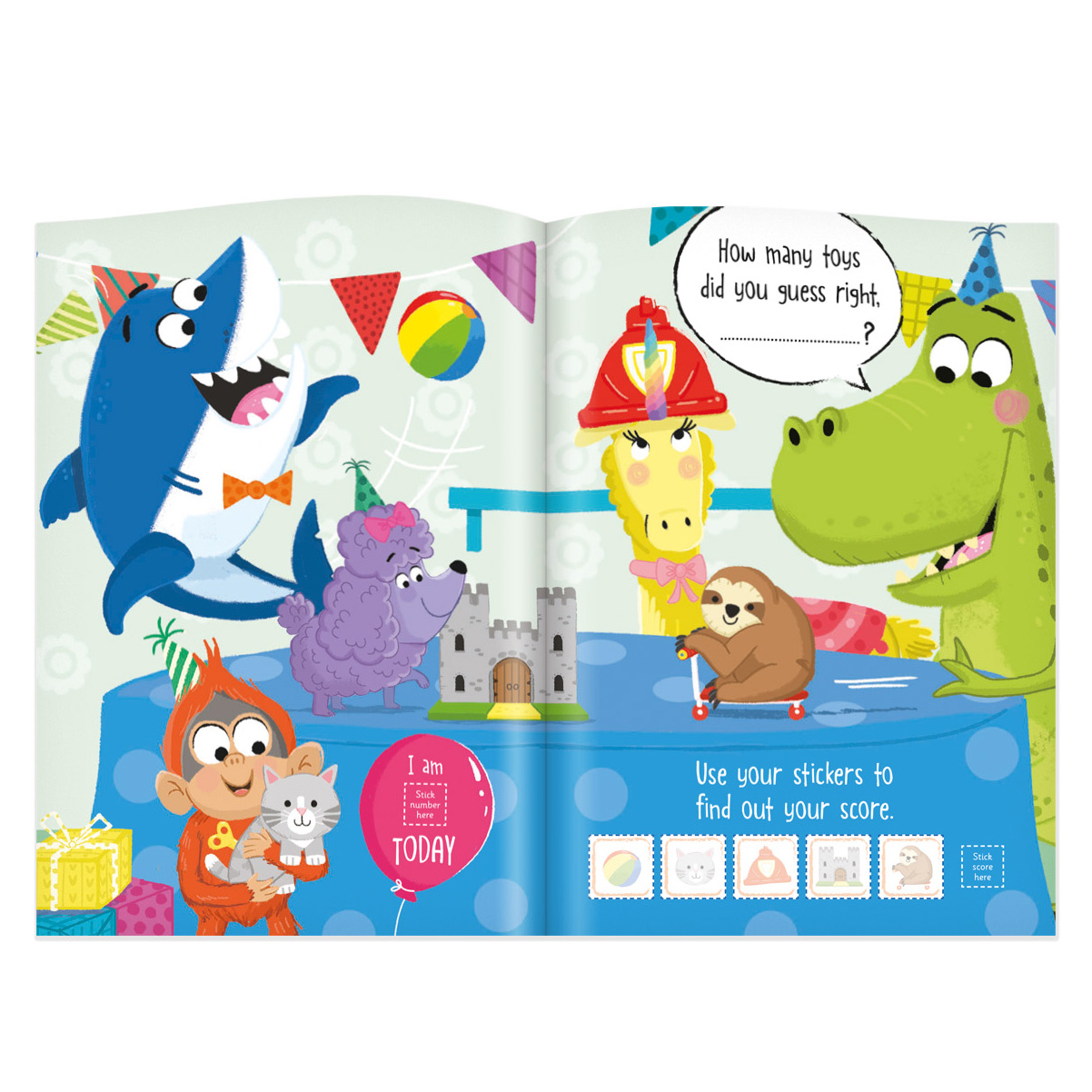 Happy Birthday Son Shark Activity Book & Stickers