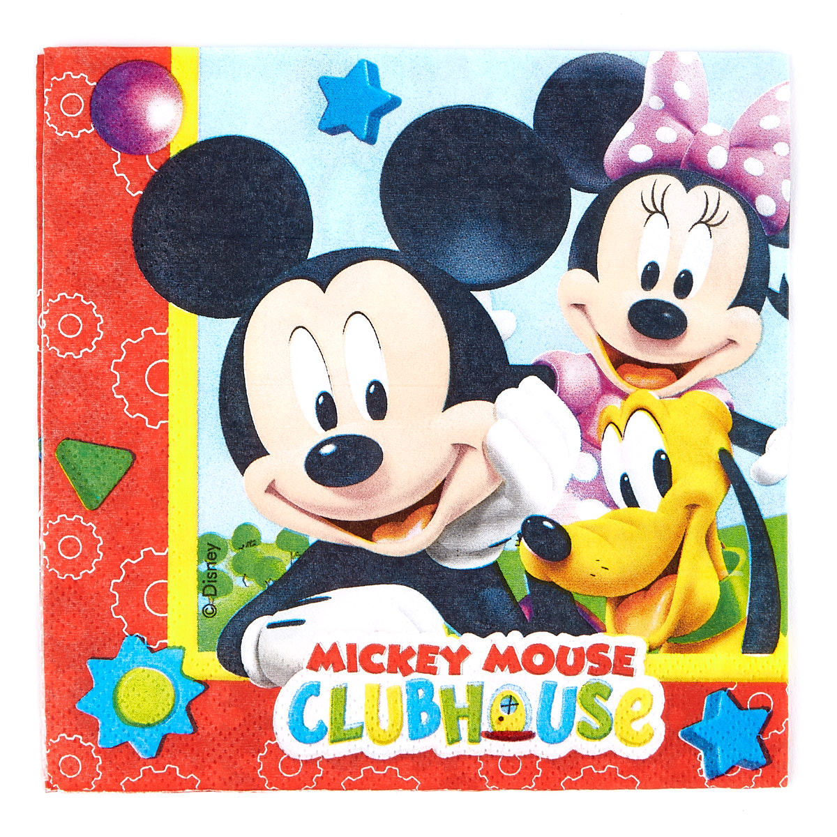 Mickey Mouse Clubhouse Party Tableware Bundle - 8 Guests