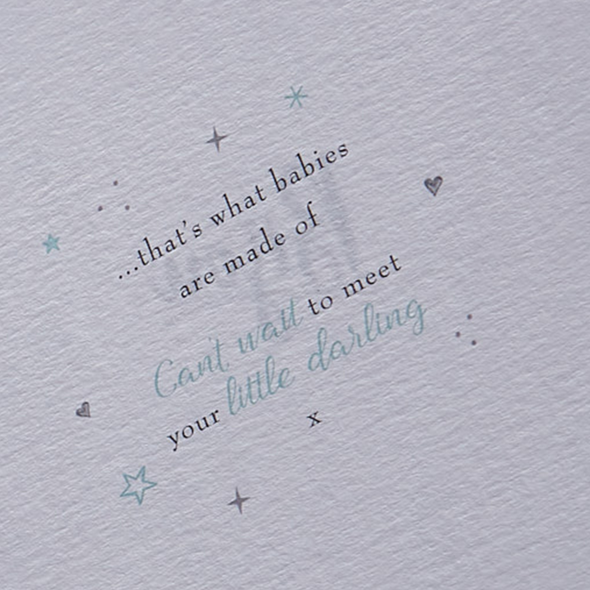 Baby Shower Card - Moonbeams & Daydreams