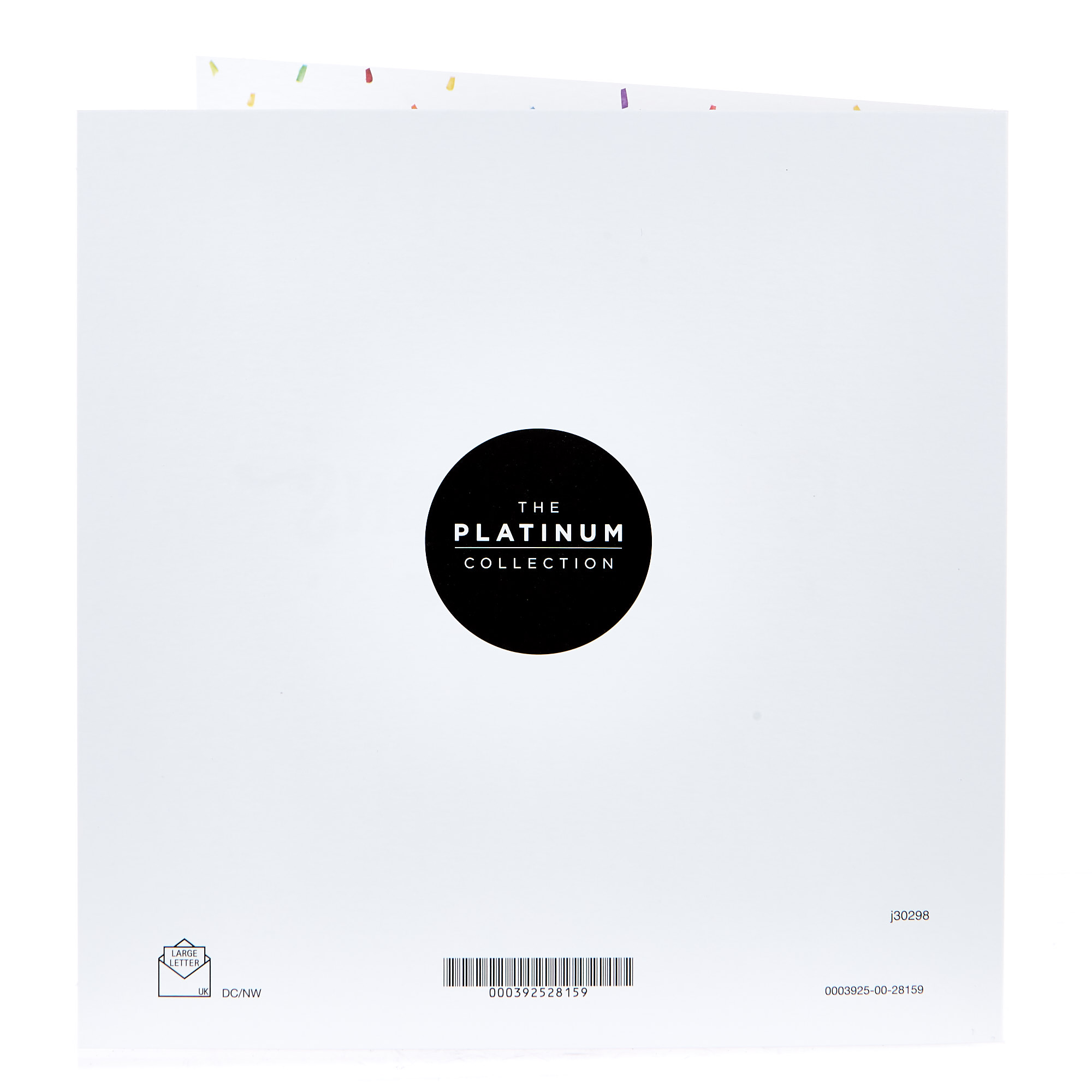 Platinum Collection Congratulations Card - Happy Days Exciting Times