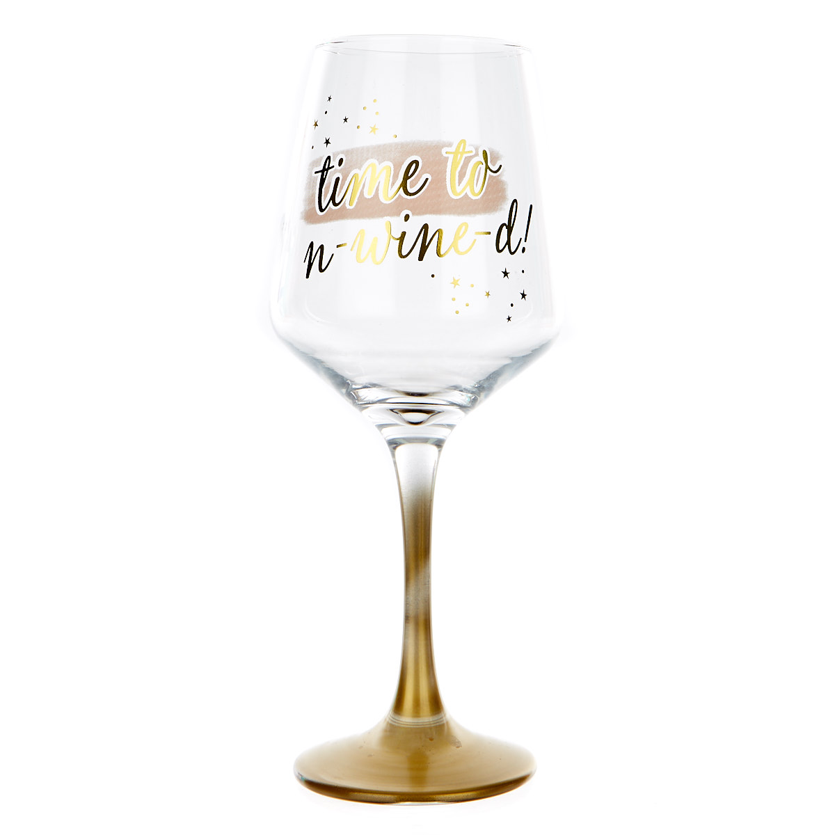 Wine Glass & Candle Set - Time To Un-wine-d