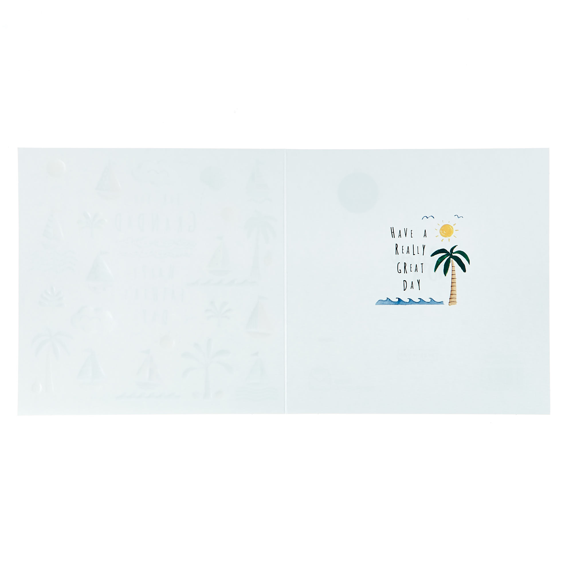 Father's Day Card - Grandad, Yachts 