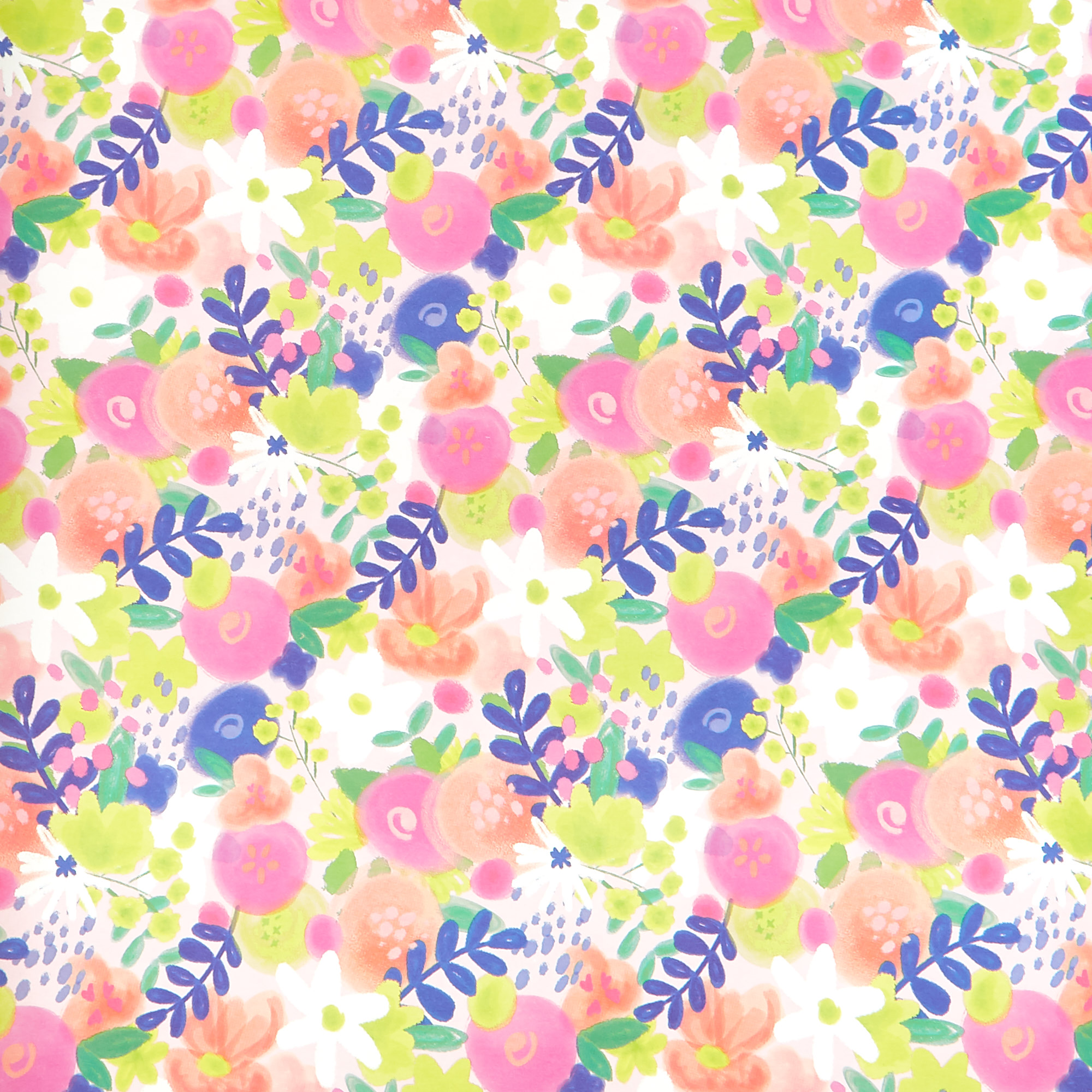 Floral Wrapping Paper - 3 Metres 