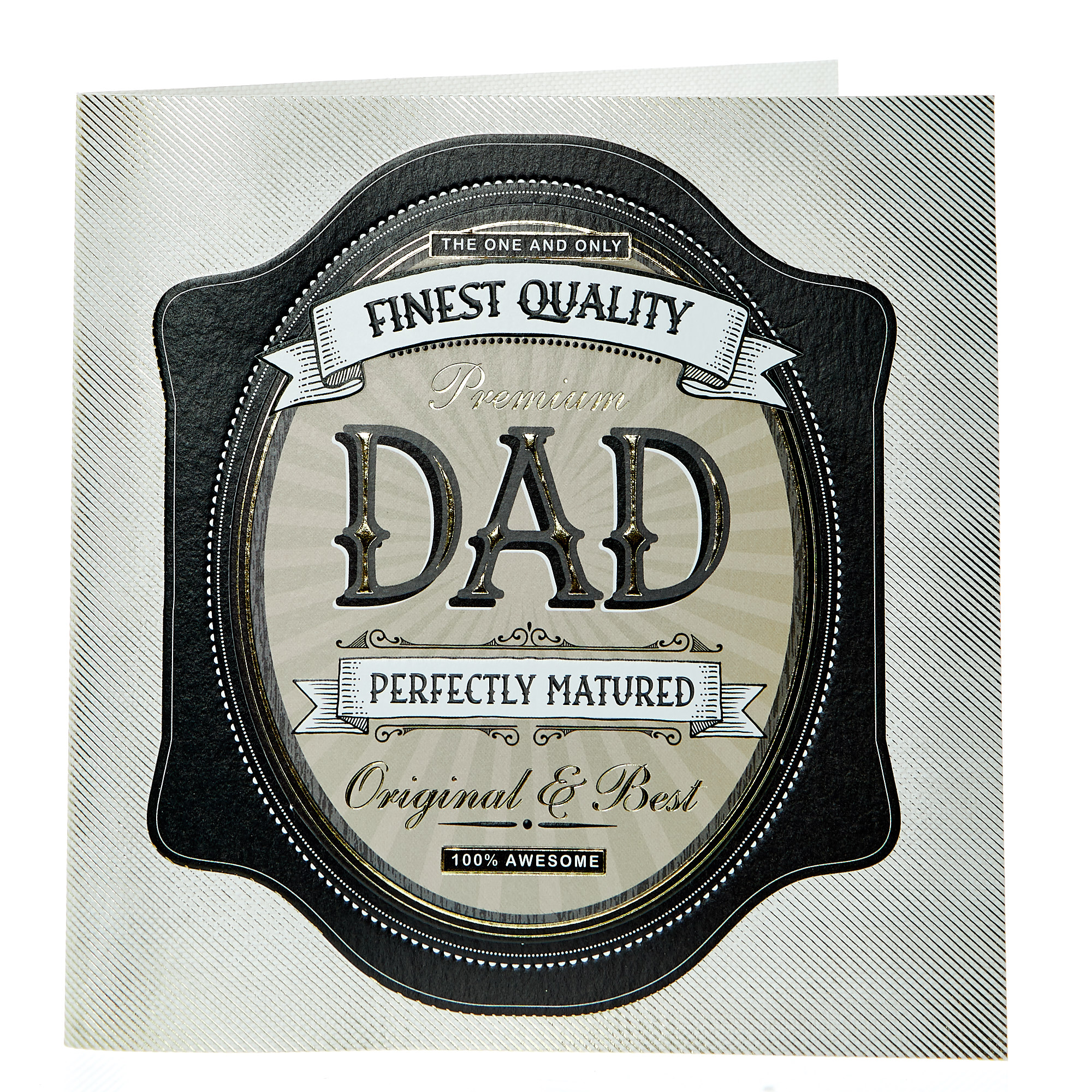 Exquisite Collection Father's Day card - Quality Dad