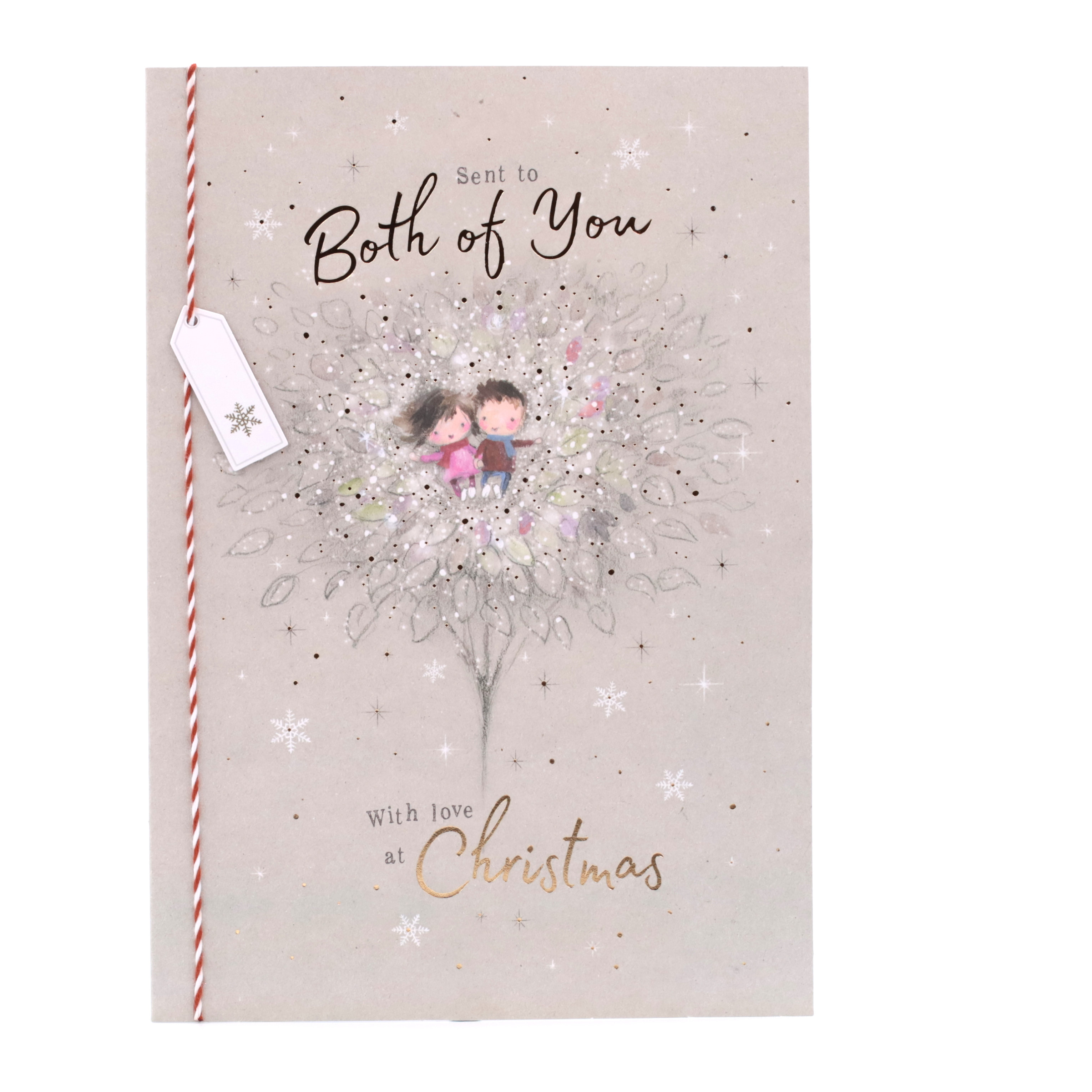 Christmas Card - Both Of You, Cute Couple