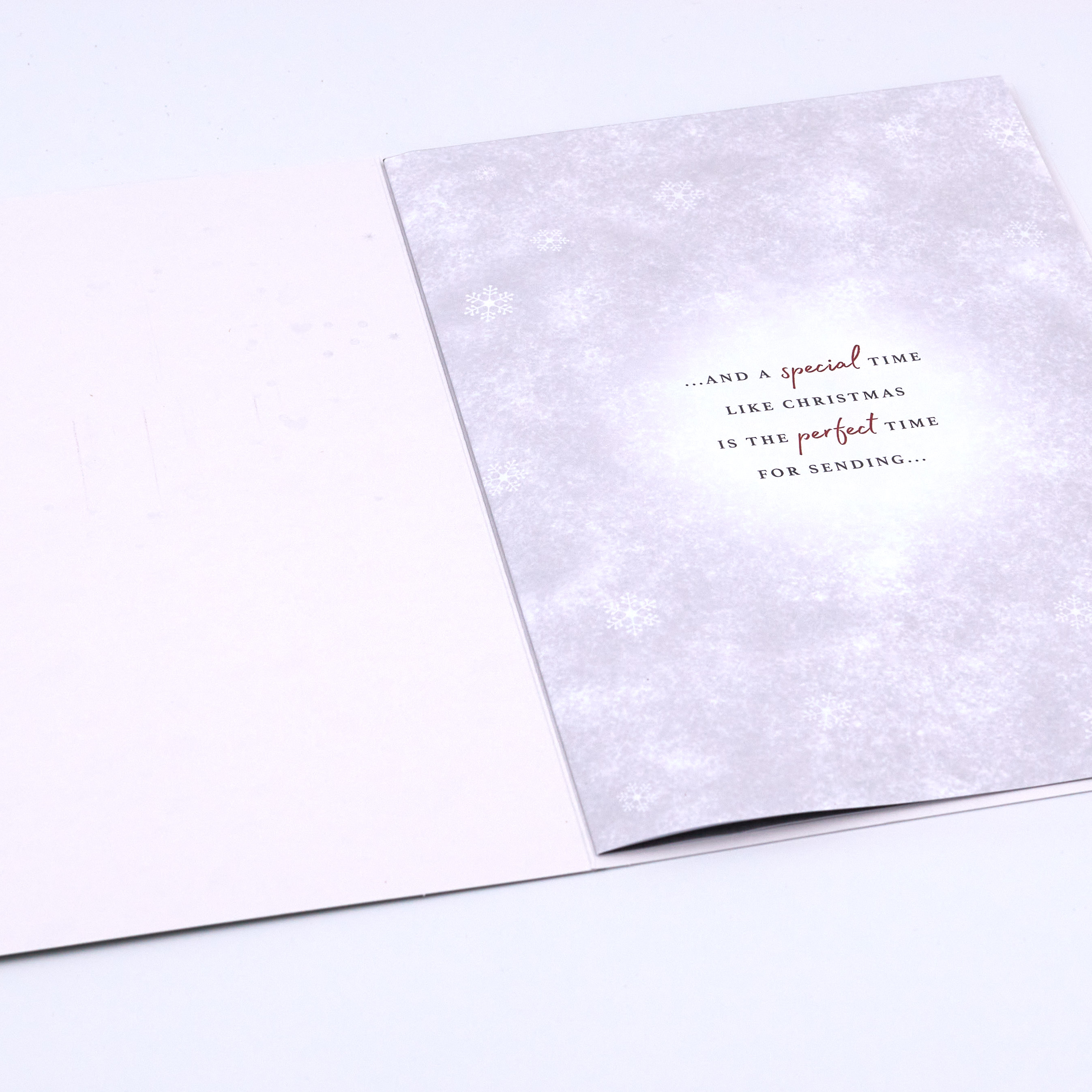 Christmas Card - Wonderful Girlfriend Never-Ending Joy
