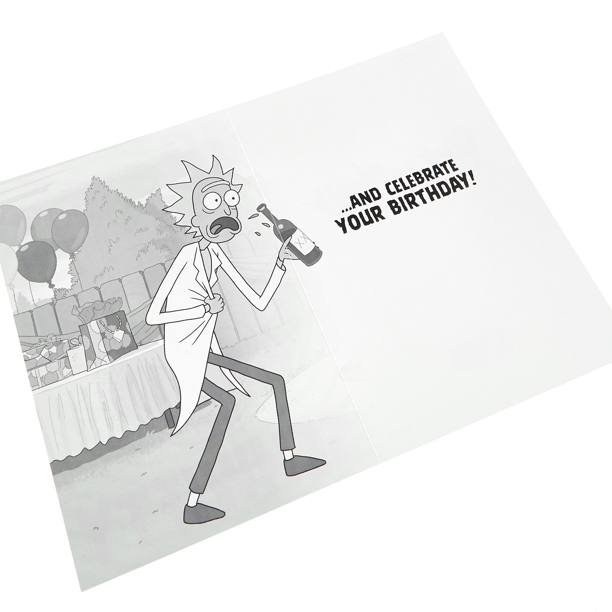 Rick & Morty 18th Birthday Card