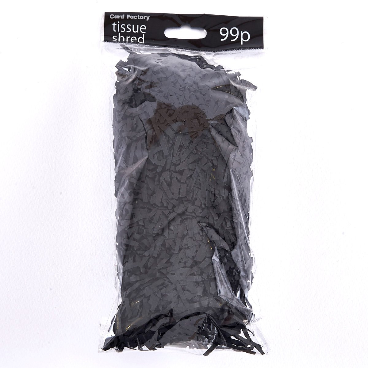 Black Shredded Tissue Paper