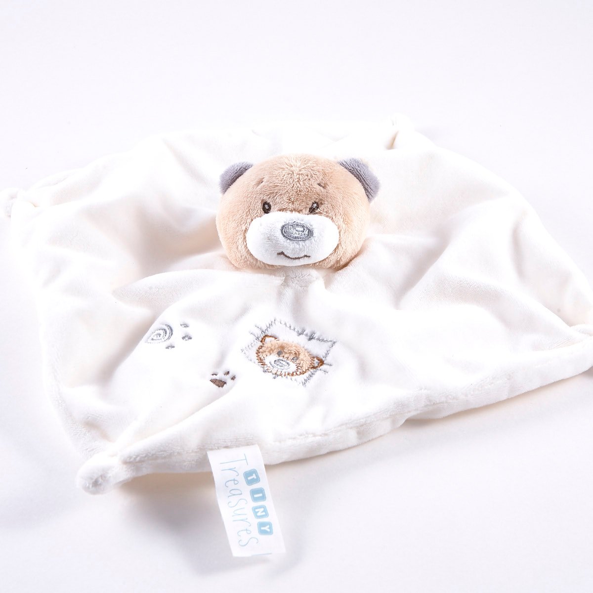 Tiny Treasures Plush Baby Comforter in Gift Box