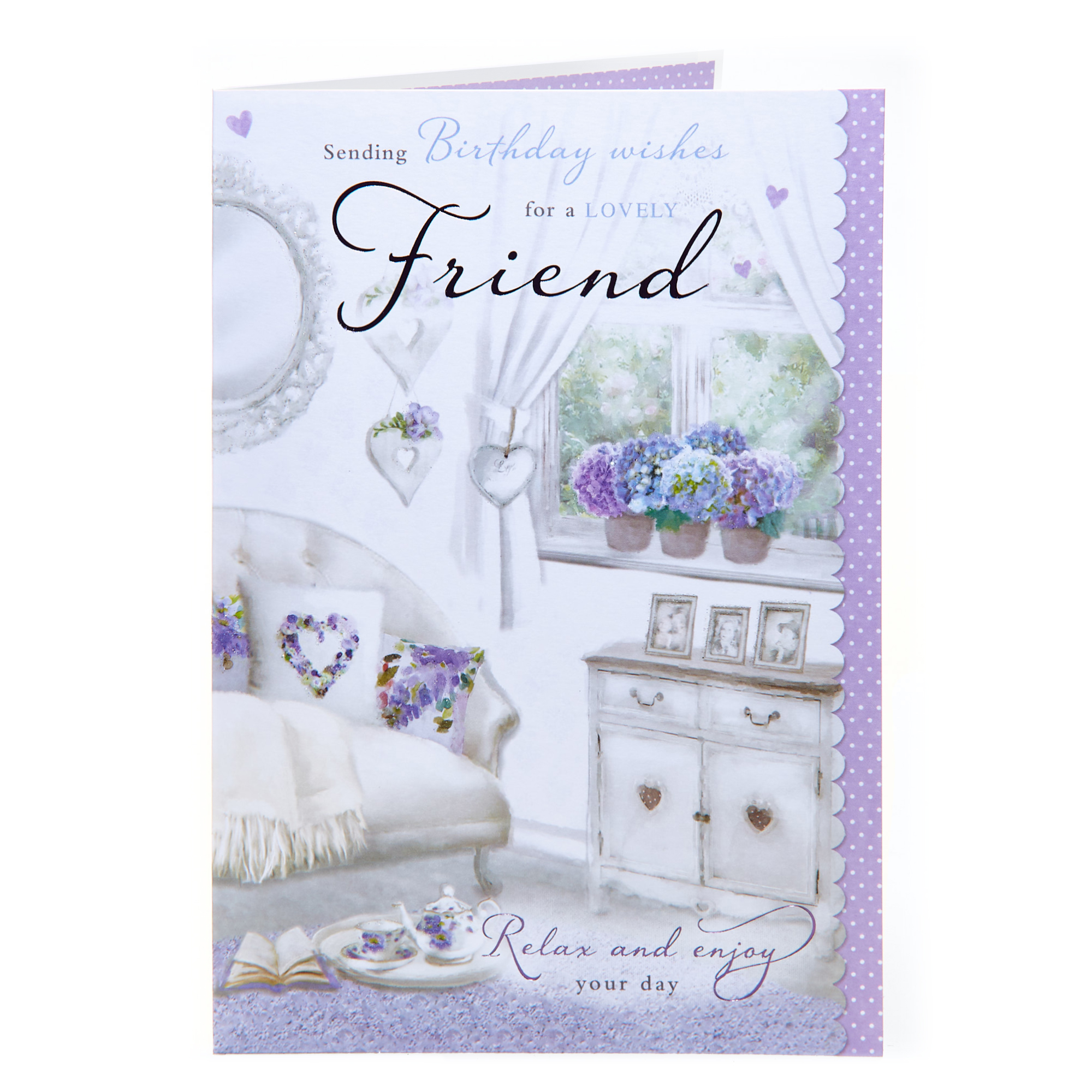 Birthday Card - For A Lovely Friend Andy