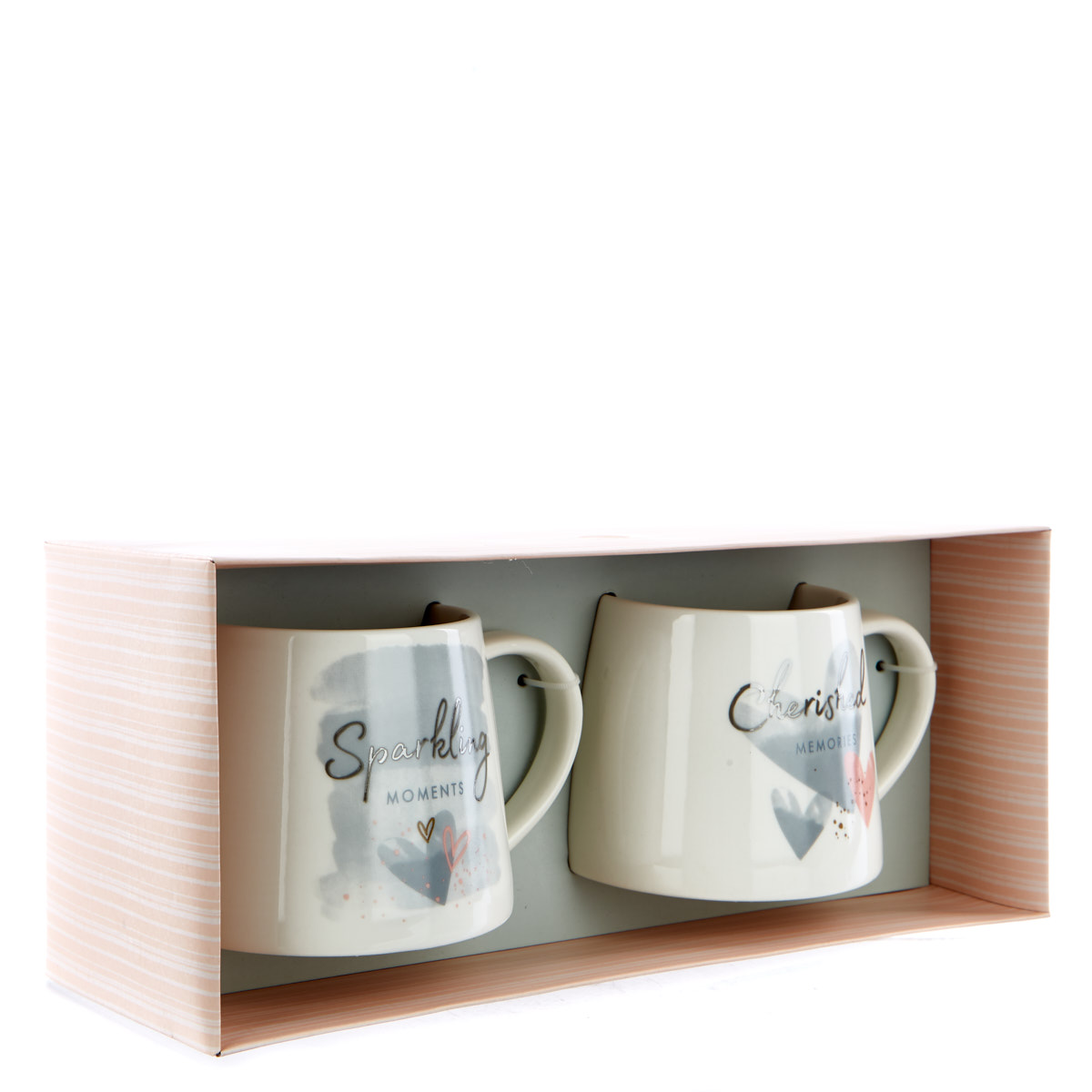 Perfect Together 25th Anniversary Twin Mug Gift Set